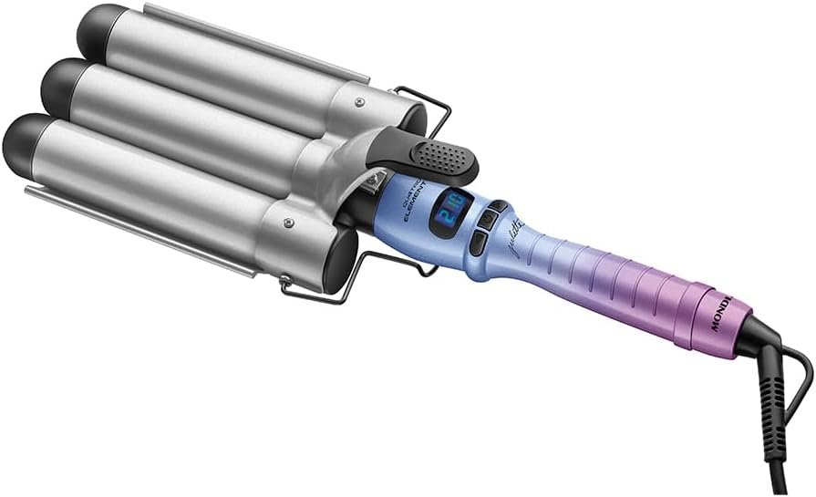 Modelador de Cachos Triondas By Juliette, Mondial, Azul/Rosa, 180W, Bivolt - MCT-JU-03