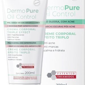 EUCERIN Creme Corporal AntiAcne Dermo Pure Efeito Triplo 200ml